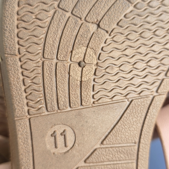 Lucky Brand Chic Pink Girls Sandals Size 11 Summer Cute - Picture 9 of 11